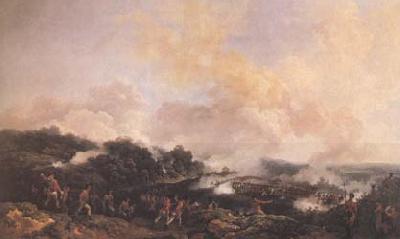 Philip James de Loutherbourg Warley Camp The Mock Attack (mk25) oil painting picture